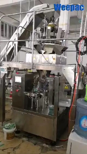 Système automatique de machine de conditionnement de céréales d'avoine de yaourt de fruit de Doypack de sac de tirette