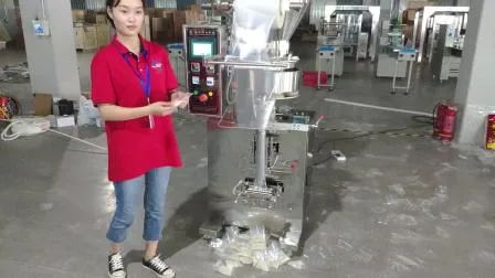 Machine d'emballage de remplissage de granules d'emballage de condiments de chips de pommes de terre de noix de date rouge automatique